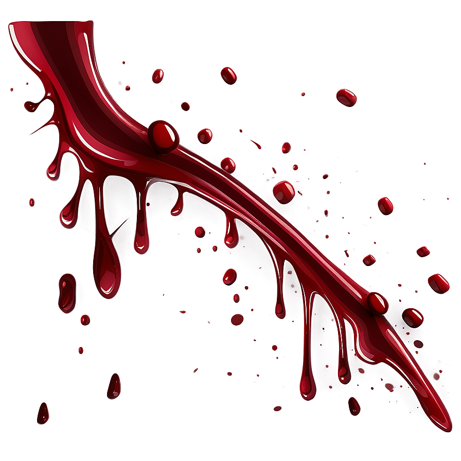 Cartoon Blood Spatter Png 90 PNG image