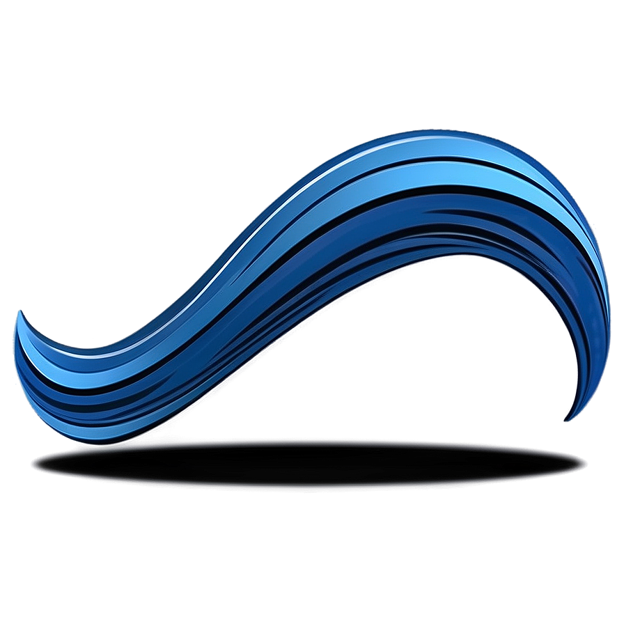 Cartoon Blue Wave Png 35 PNG image