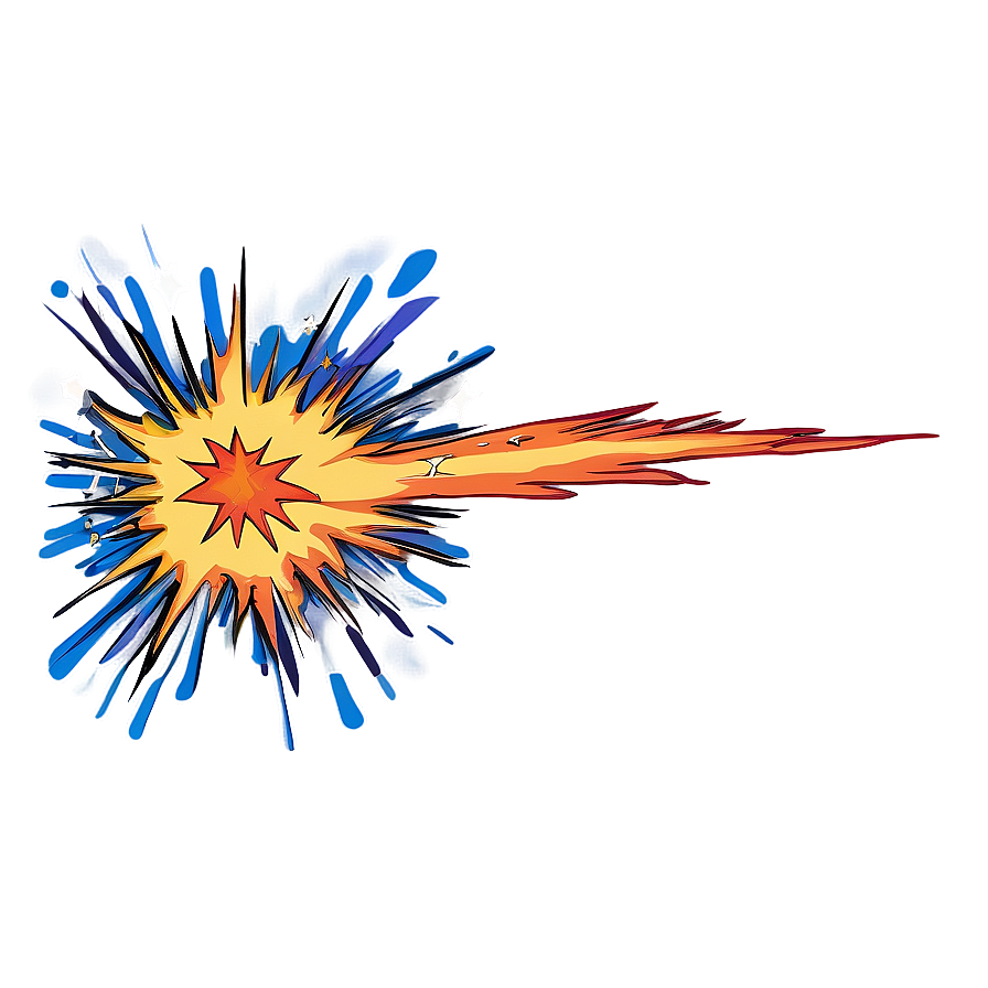 Cartoon Boom Explosion Png 06122024 PNG image