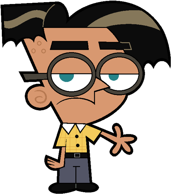 Cartoon Boy With Glasses PNG image