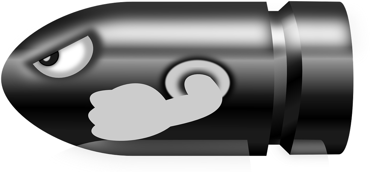 Cartoon_ Bullet_ Character PNG image