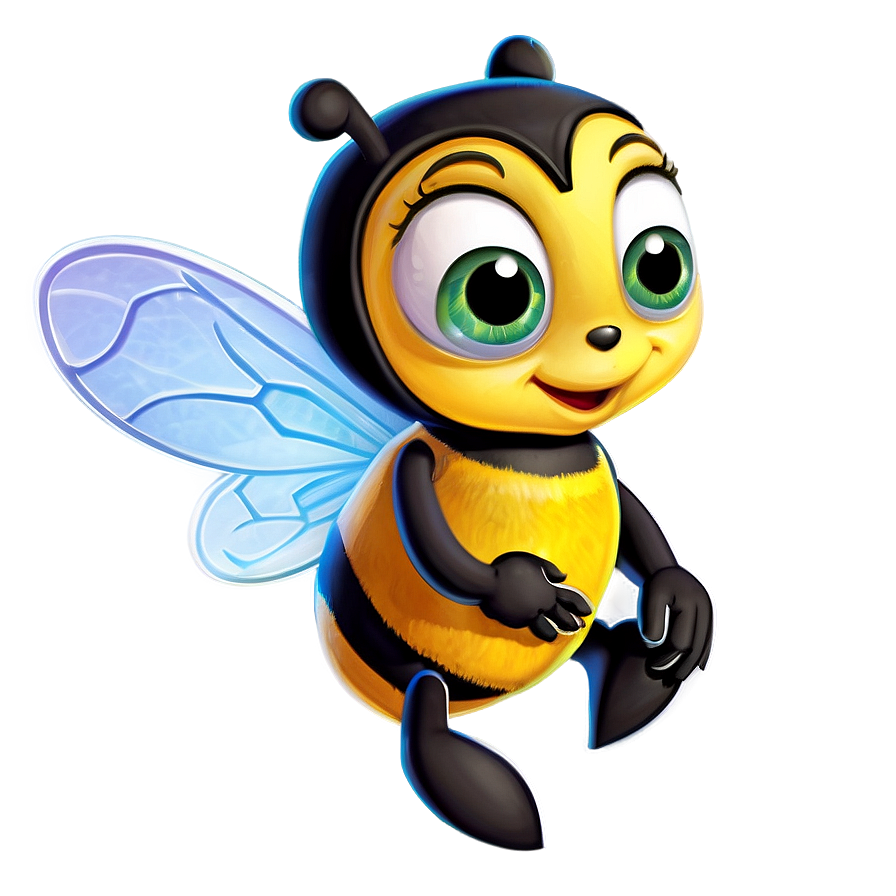 Cartoon Bumblebee Character Png Phx PNG image