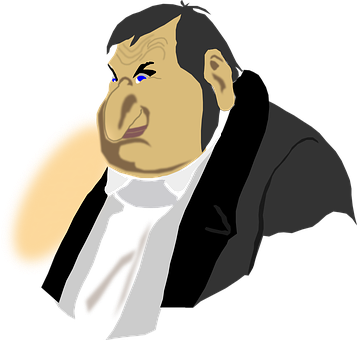 Cartoon Businessman Character Illustration PNG image