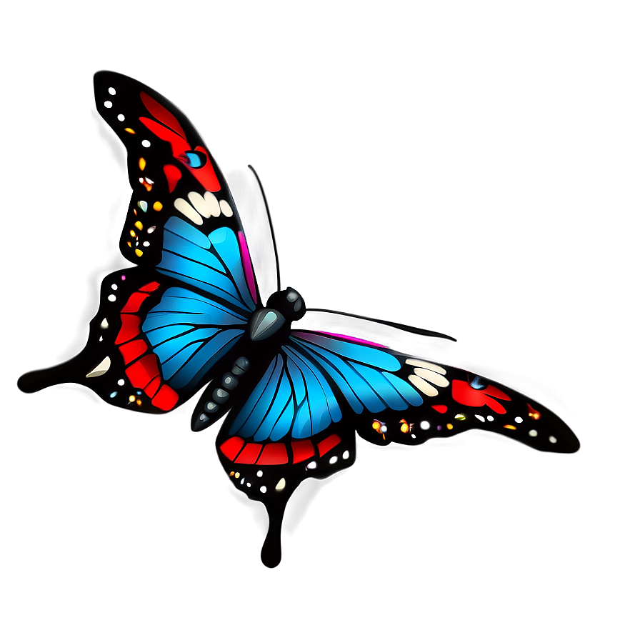 Cartoon Butterfly Clipart Png Gxa PNG image