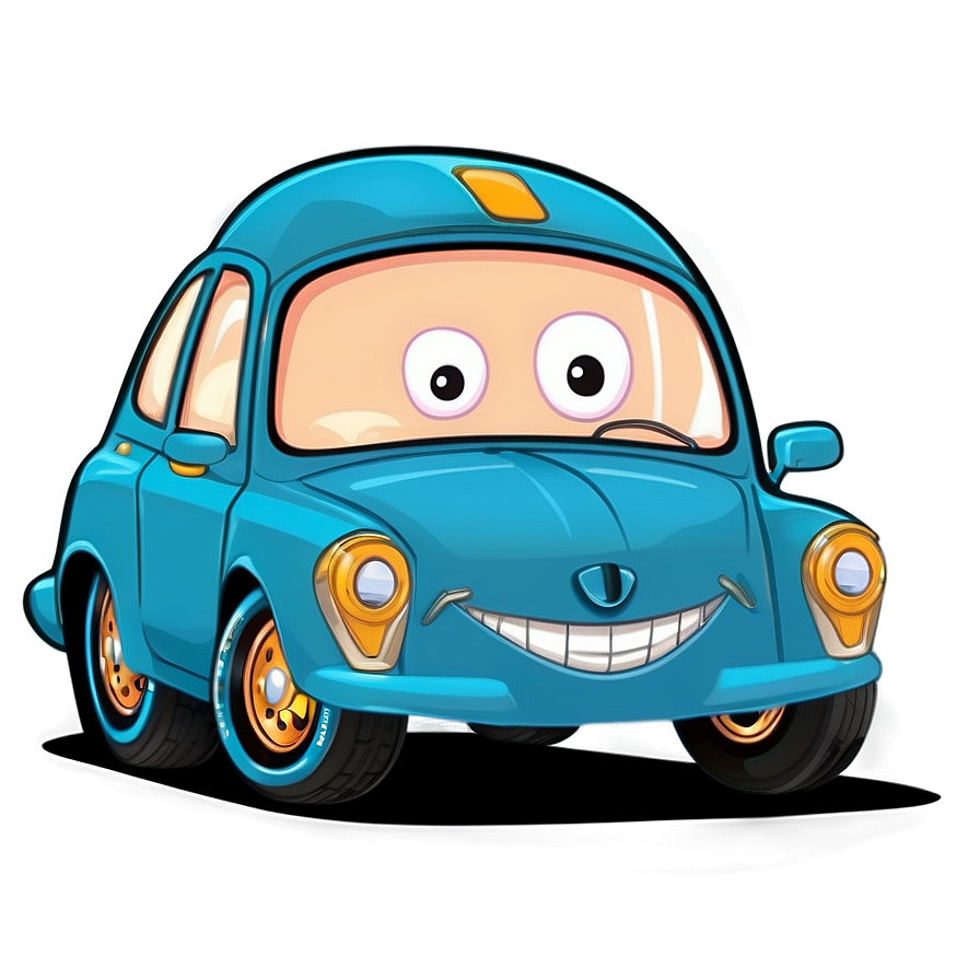 Cartoon Car Drawing Png 06282024 PNG image