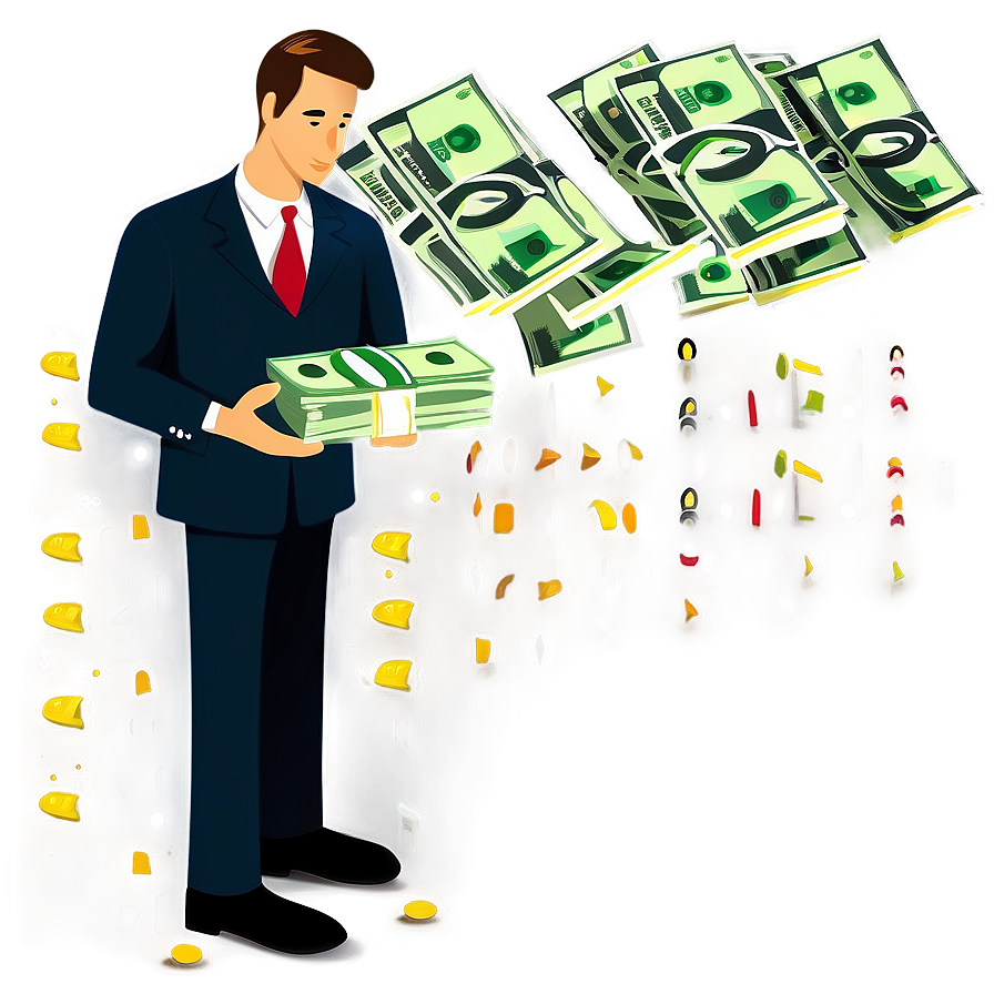 Cartoon Cash Flow Png Pmm89 PNG image