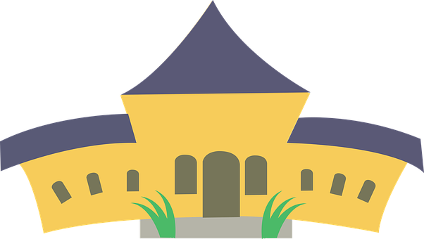 Cartoon Castle Illustration PNG image