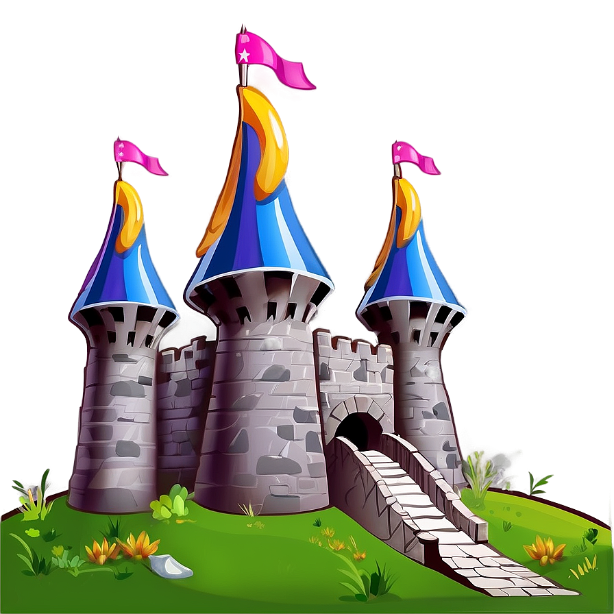 Cartoon Castle Png 35 PNG image