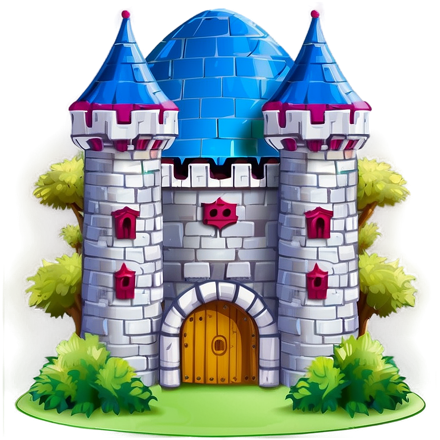 Cartoon Castles Png 05062024 PNG image