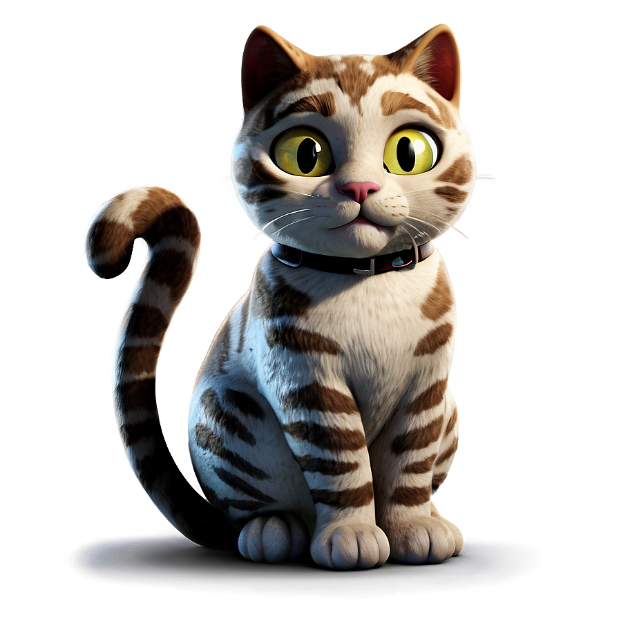 Cartoon Cat Character Png A PNG image