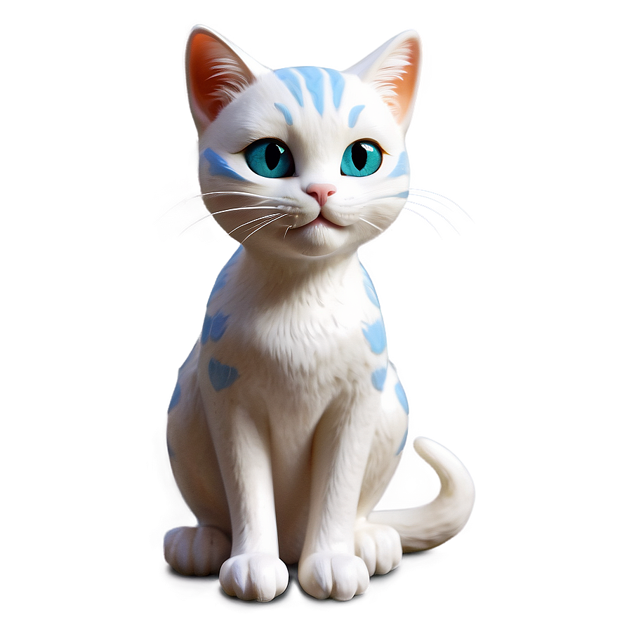 Cartoon Cat Clipart Png 06122024 PNG image