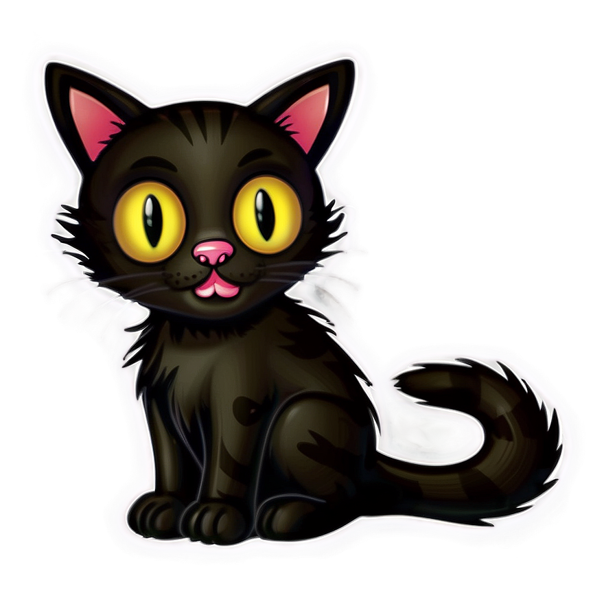 Cartoon Cat Clipart Png 97 PNG image