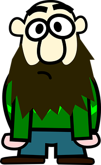 Cartoon Caveman Character PNG image