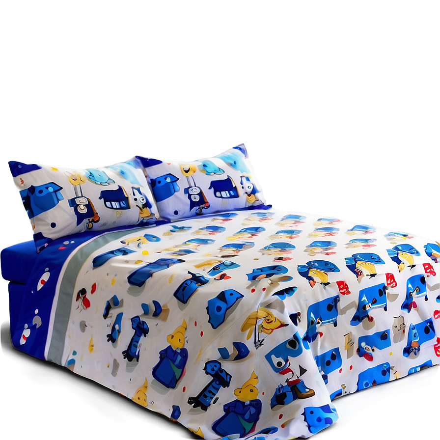 Cartoon Character Bed Sheet Png Pno51 PNG image