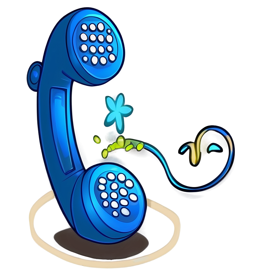 Cartoon Character Telephone Png Jft93 PNG image