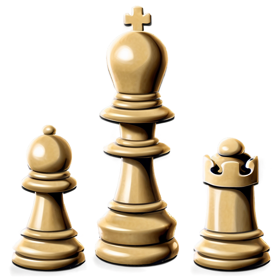 Cartoon Chess Pieces Characters Png Rlg59 PNG image