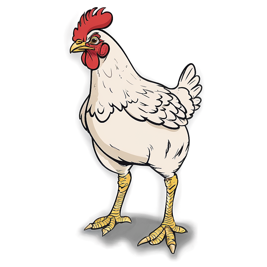 Cartoon Chicken Flock Png Ppg2 PNG image