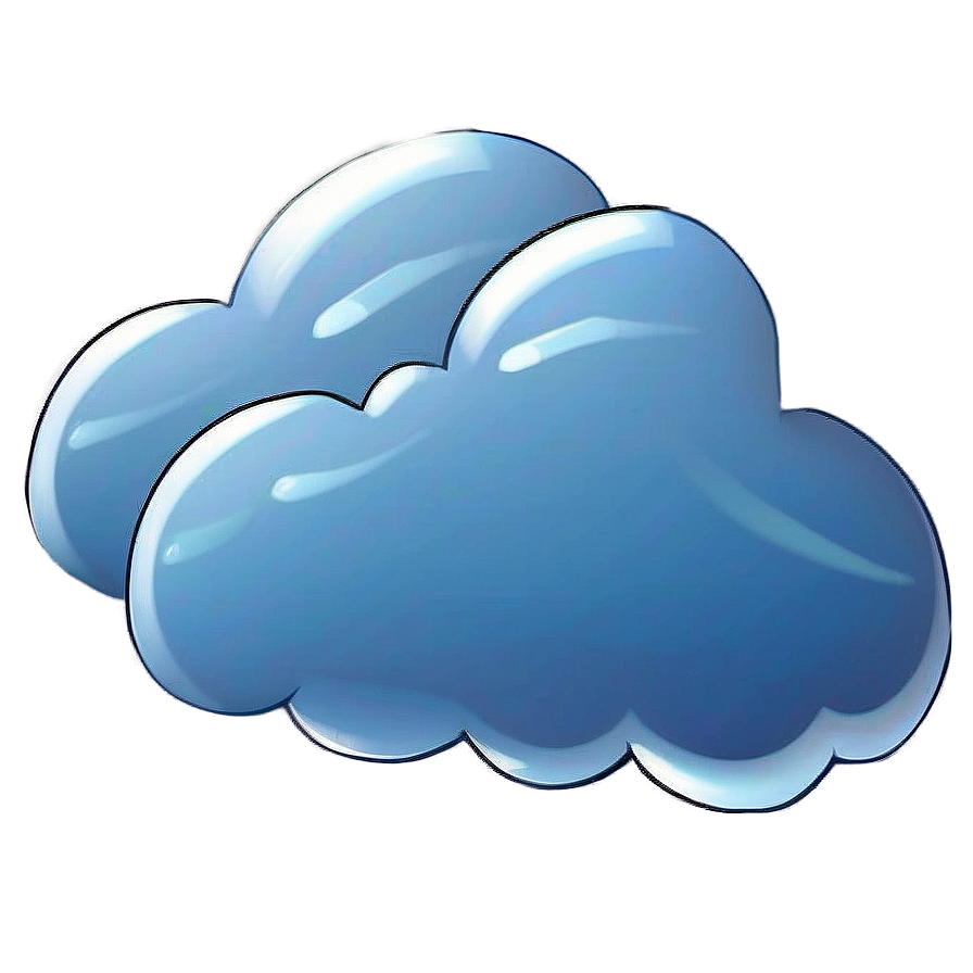 Cartoon Cloud Png 3 PNG image