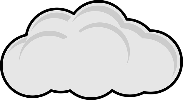 Cartoon Cloud Vector Illustration PNG image