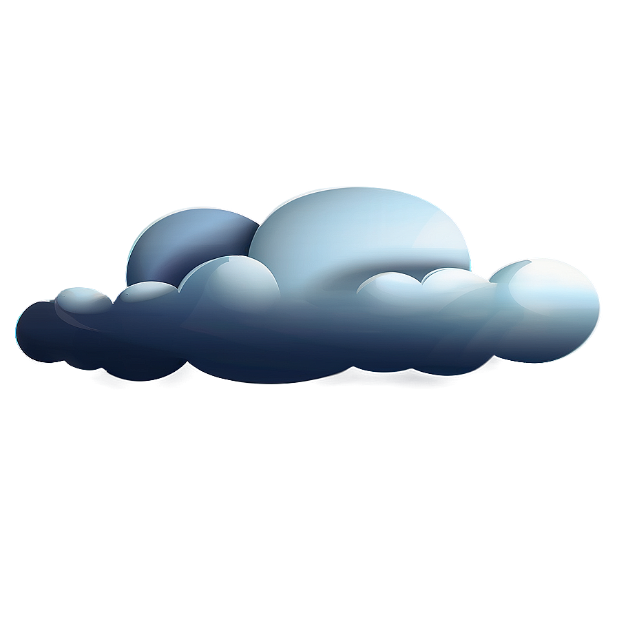 Cartoon Cloud Vector Png 06262024 PNG image