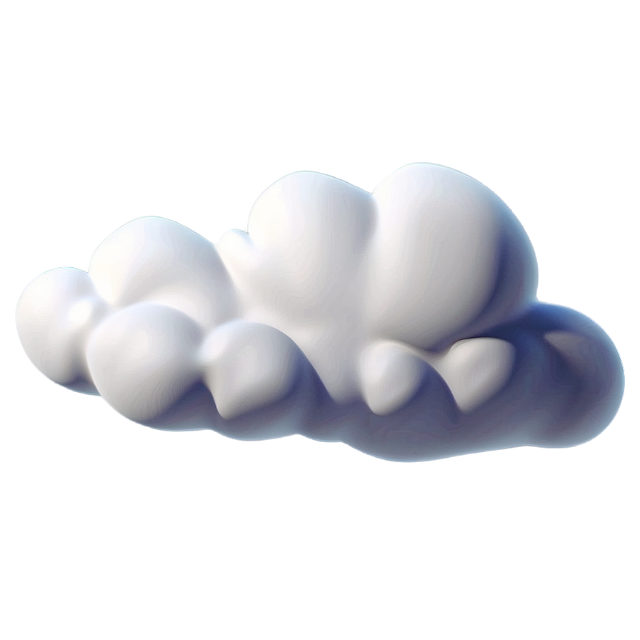 Cartoon Cloud With Face Png Hlg PNG image