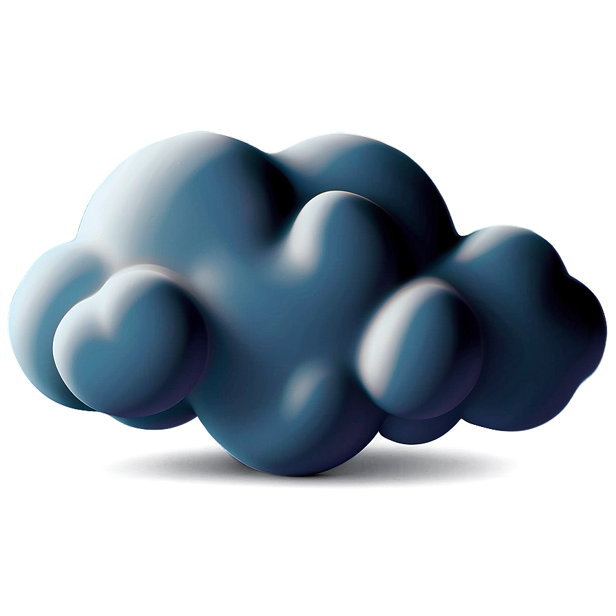 Cartoon Clouds Png 04292024 PNG image