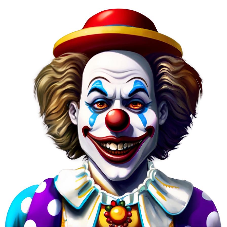 Cartoon Clown Emoji Png 05252024 PNG image