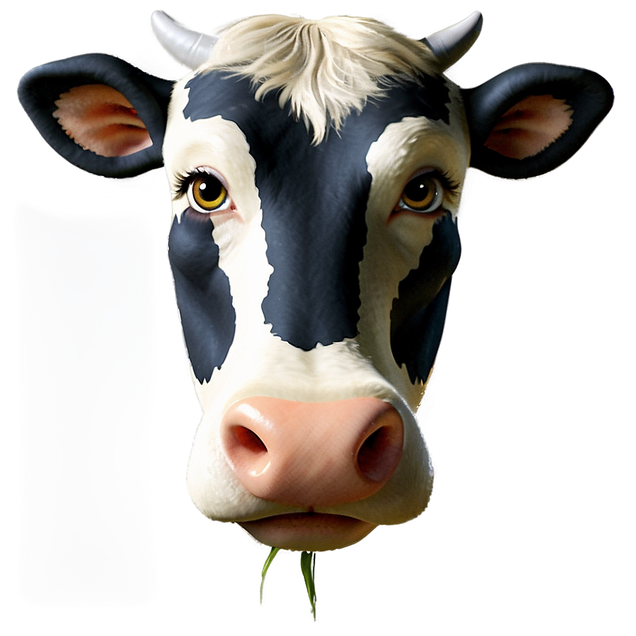 Cartoon Cow Face Png 64 PNG image