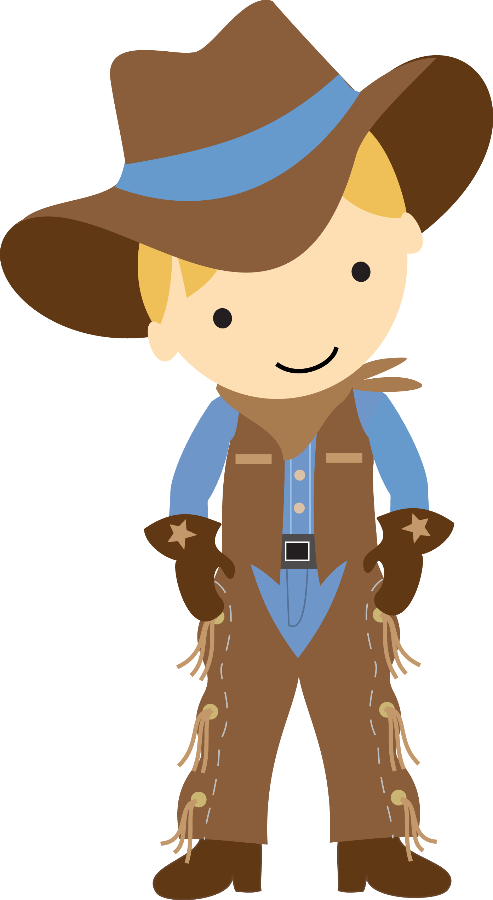 Cartoon Cowboy Character PNG image