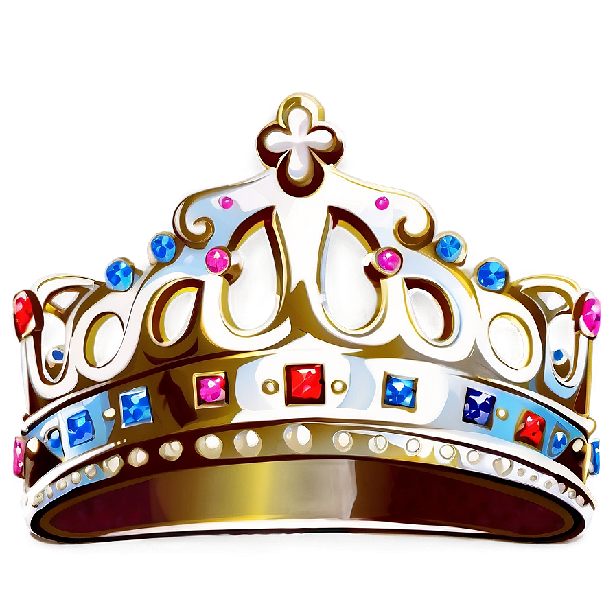 Cartoon Crown Image Png Qlr38 PNG image