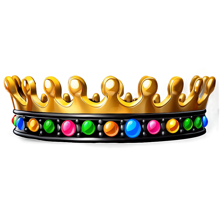 Cartoon Crown With Cloak Png 92 PNG image