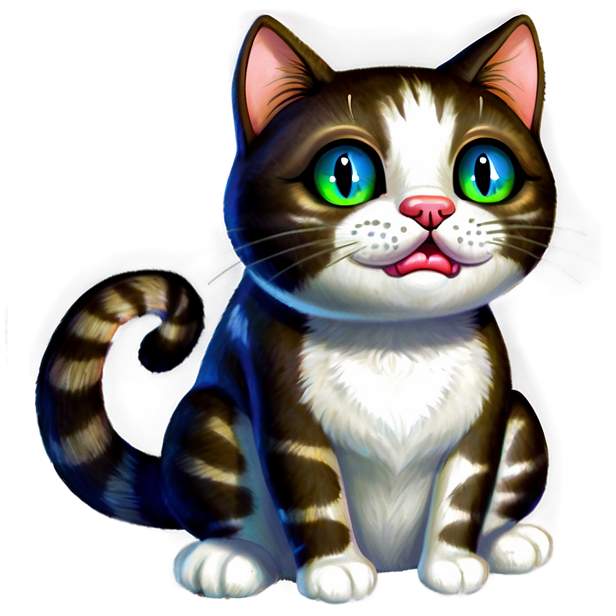 Cartoon Crying Cat Png 92 PNG image