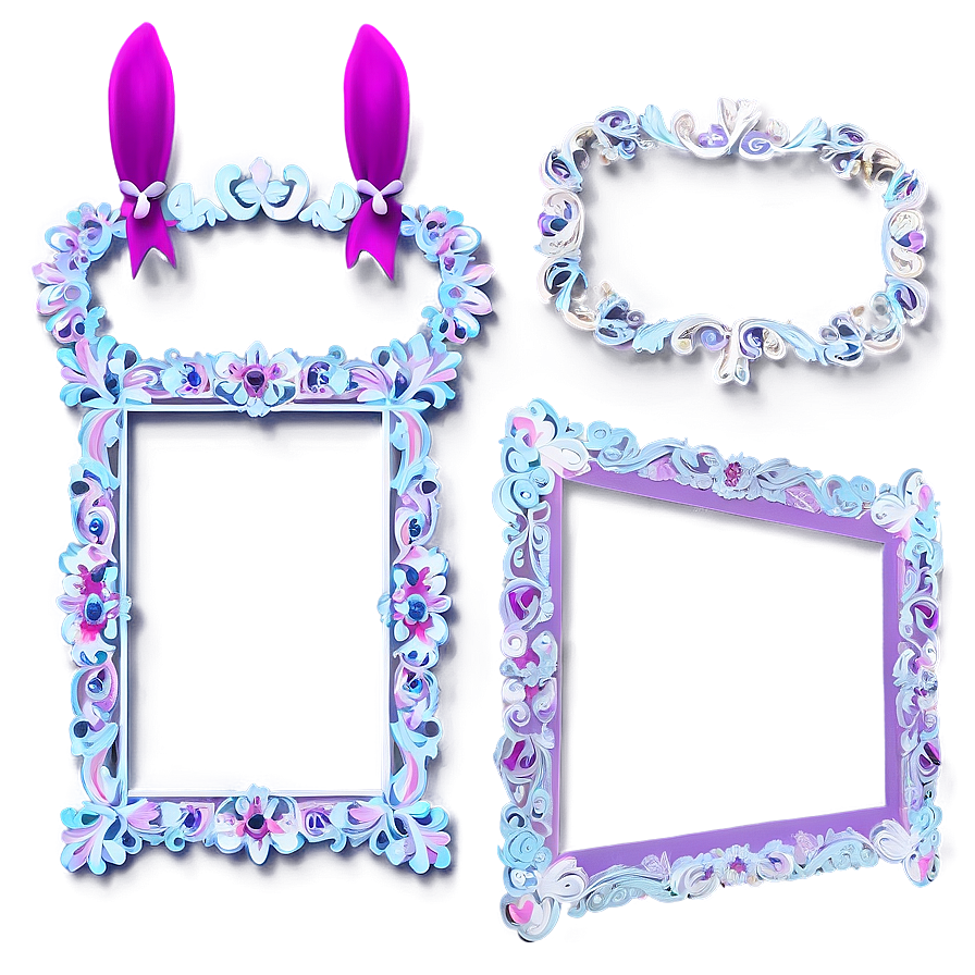 Cartoon Cute Frame Png 53 PNG image