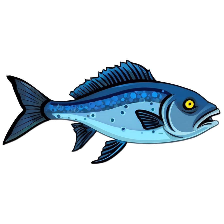 Cartoon Dead Fish Png 6 PNG image