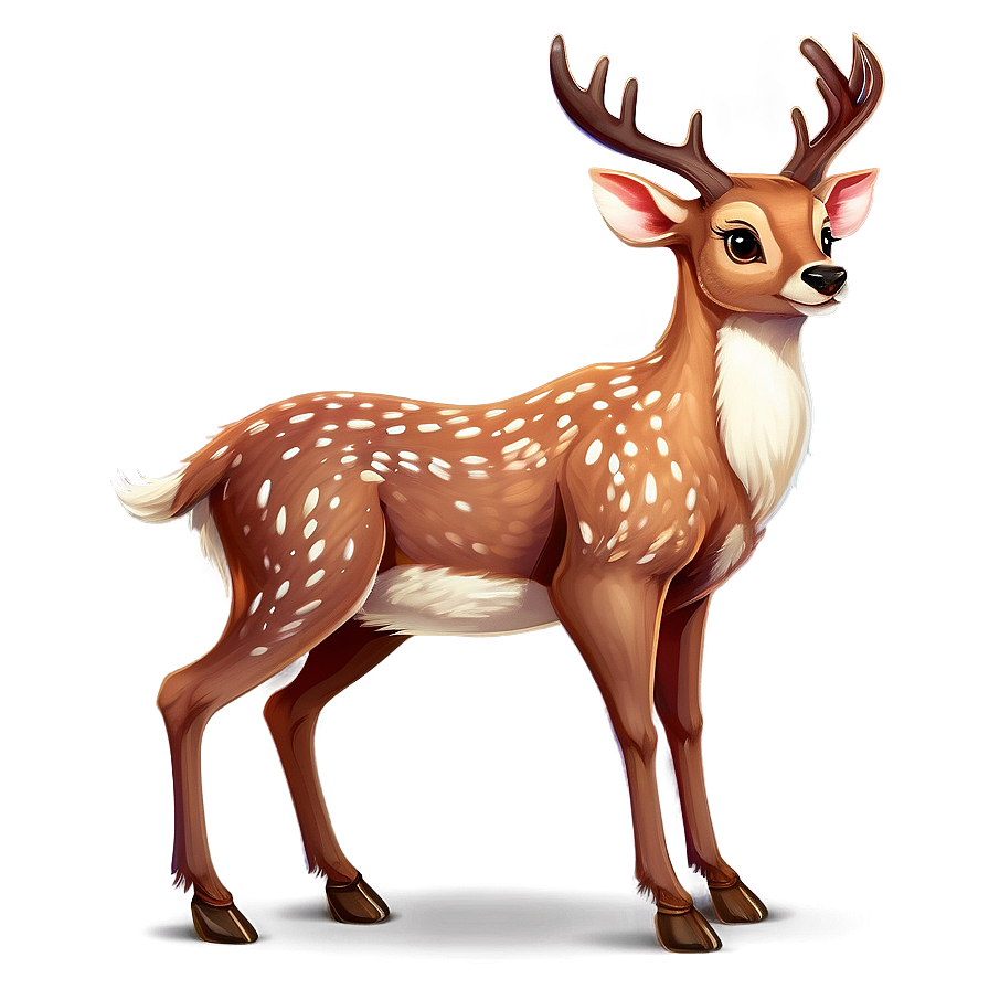 Cartoon Deer Character Png 85 PNG image