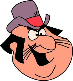 Cartoon Detective Character PNG image