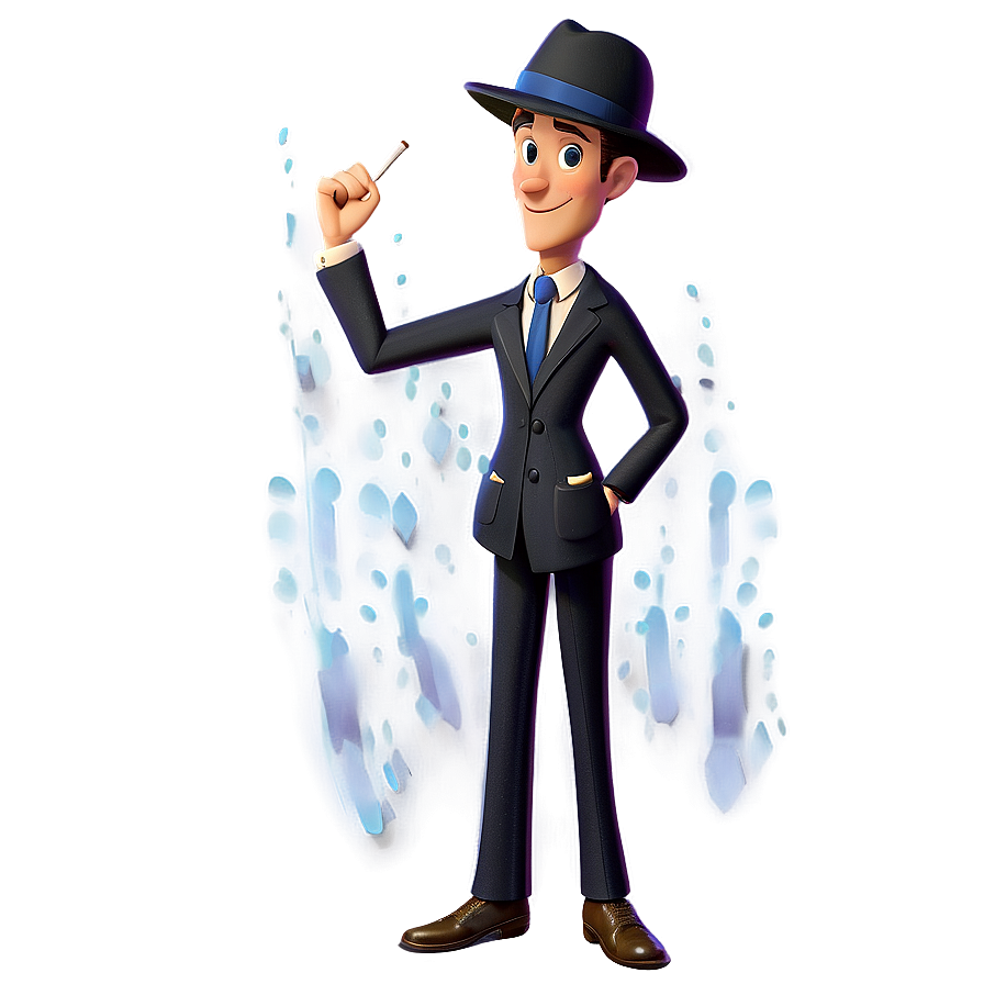 Cartoon Detective Png Ijv79 PNG image