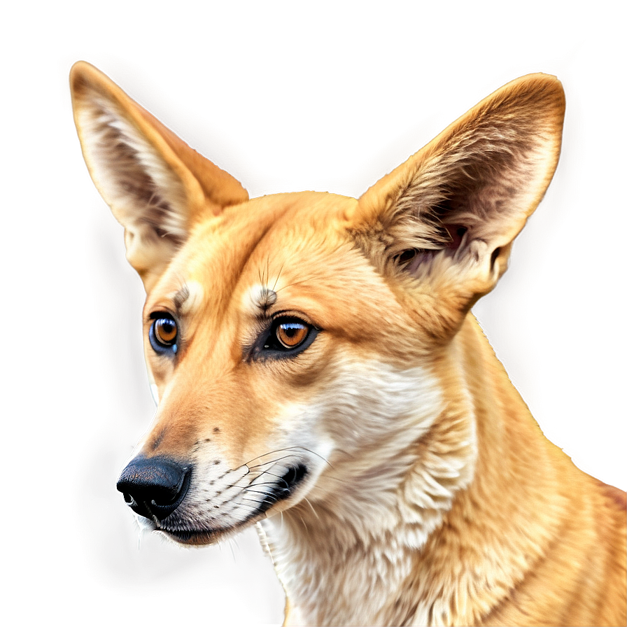 Cartoon Dingo Character Png 06202024 PNG image