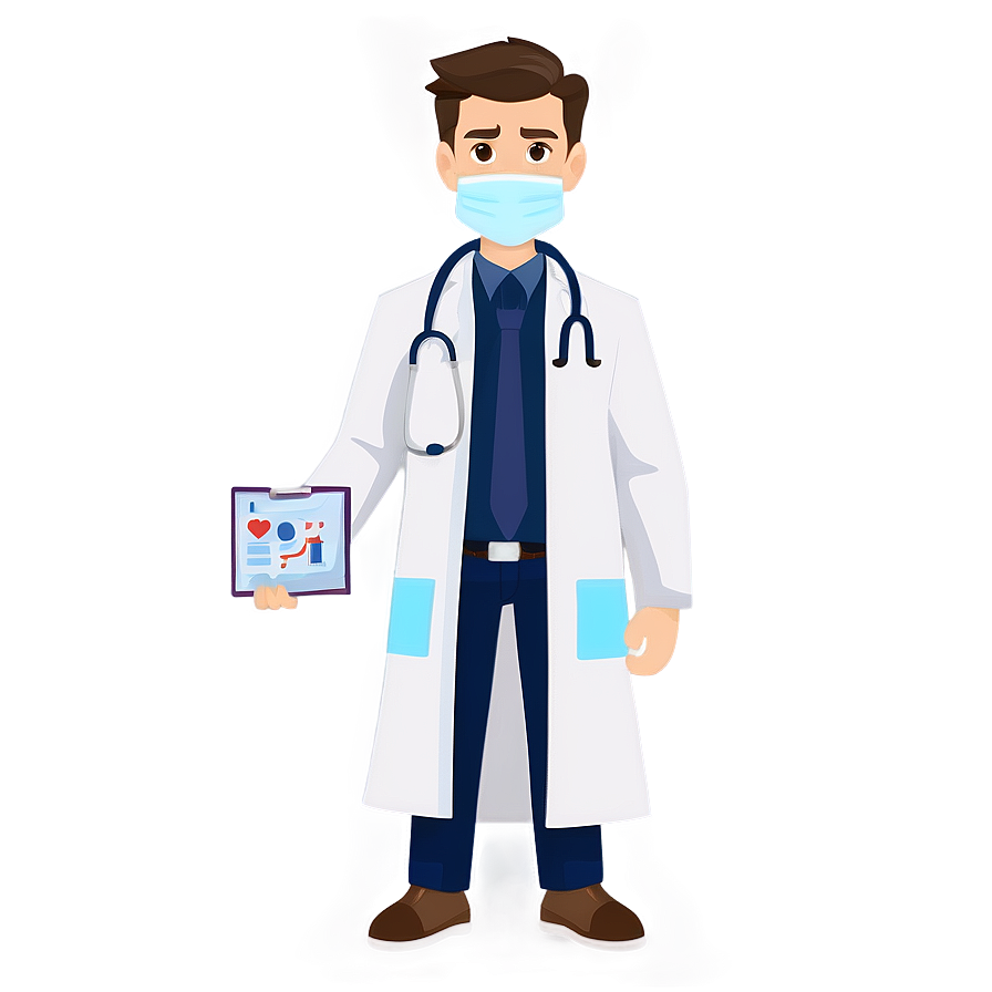 Cartoon Doctor Character Png Ijp PNG image