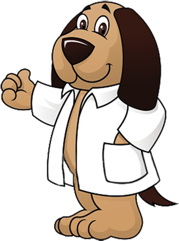 Cartoon Dog Doctor Clipart PNG image