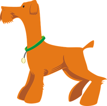 Cartoon Dog Illustration PNG image