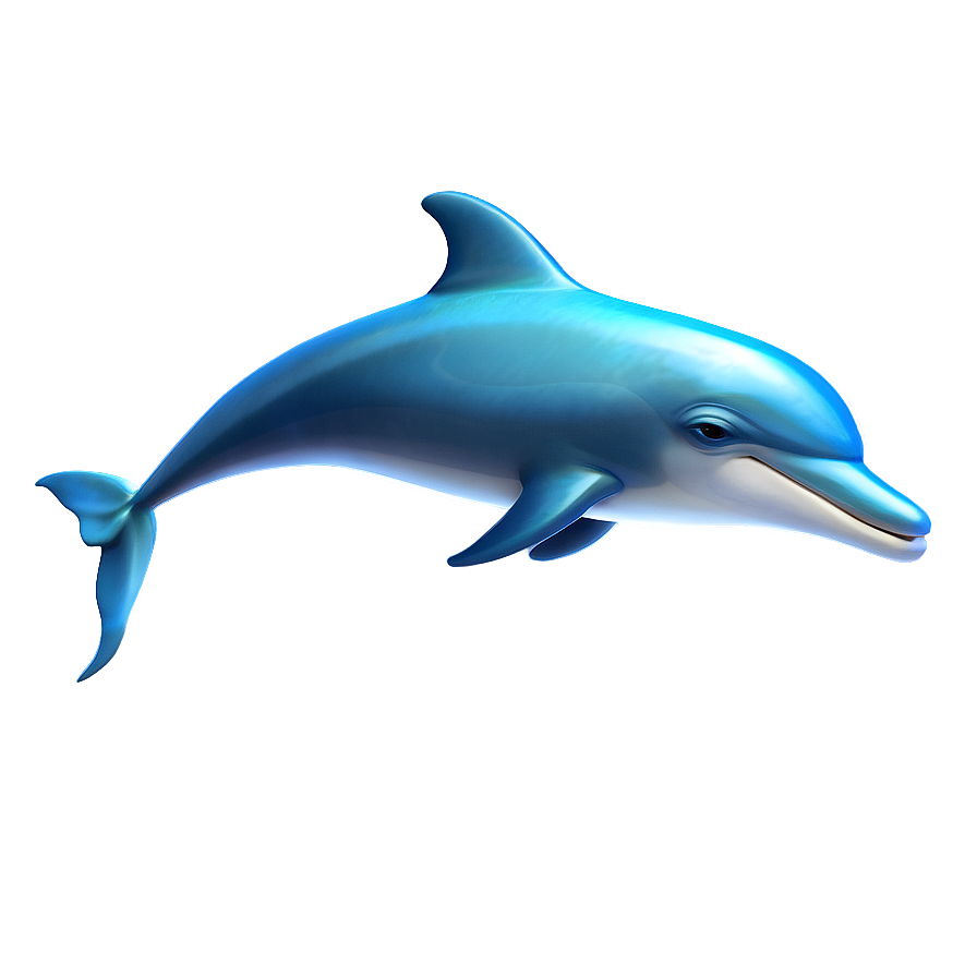 Cartoon Dolphin In Aquarium Png Lqh PNG image