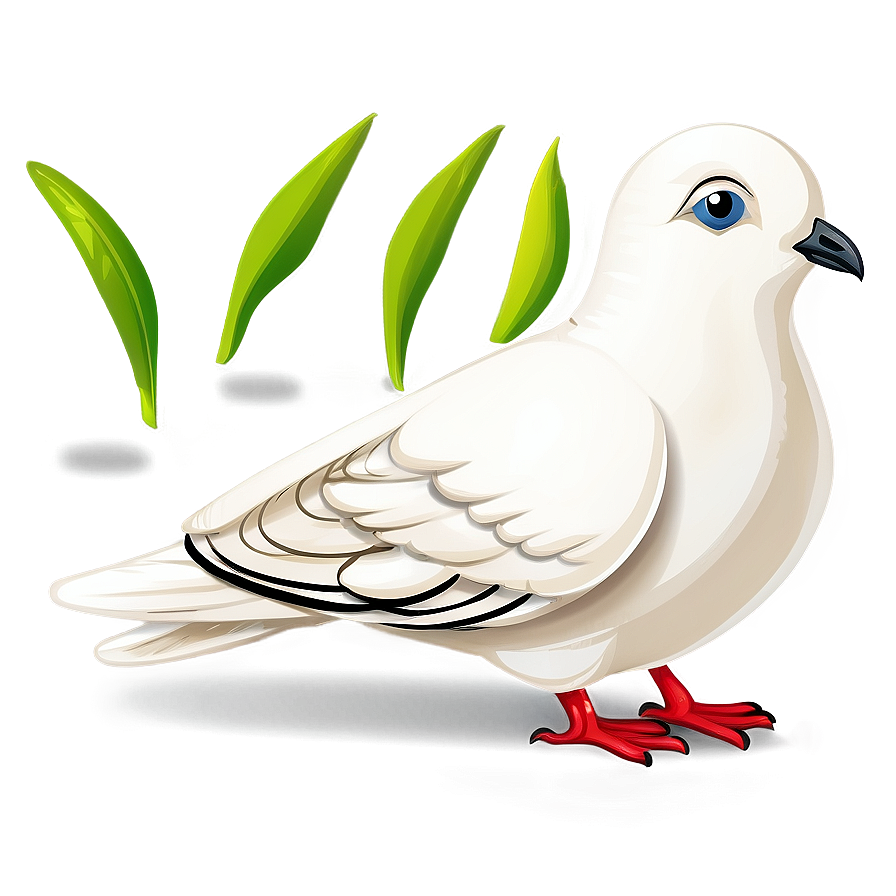 Cartoon Dove Clipart Png 06262024 PNG image