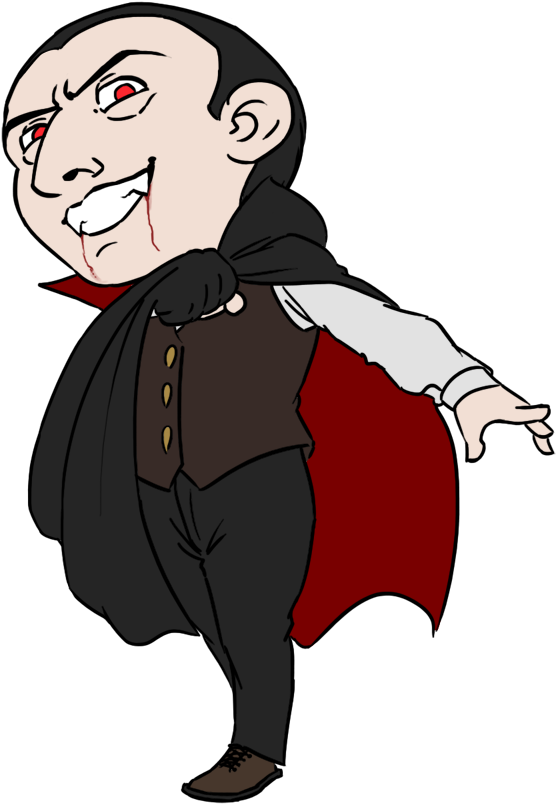 Cartoon Dracula Character PNG image