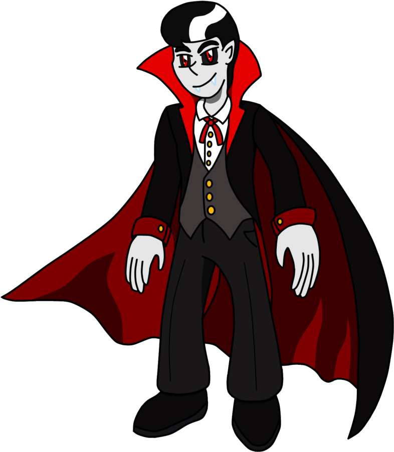 Cartoon Dracula Character PNG image