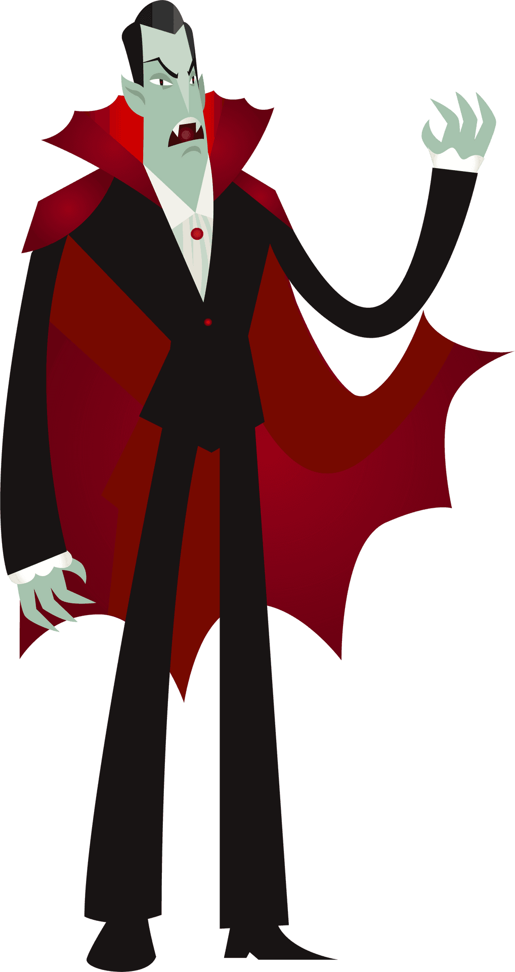 Cartoon Dracula Character PNG image