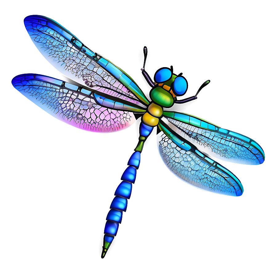 Cartoon Dragonfly Png 64 PNG image