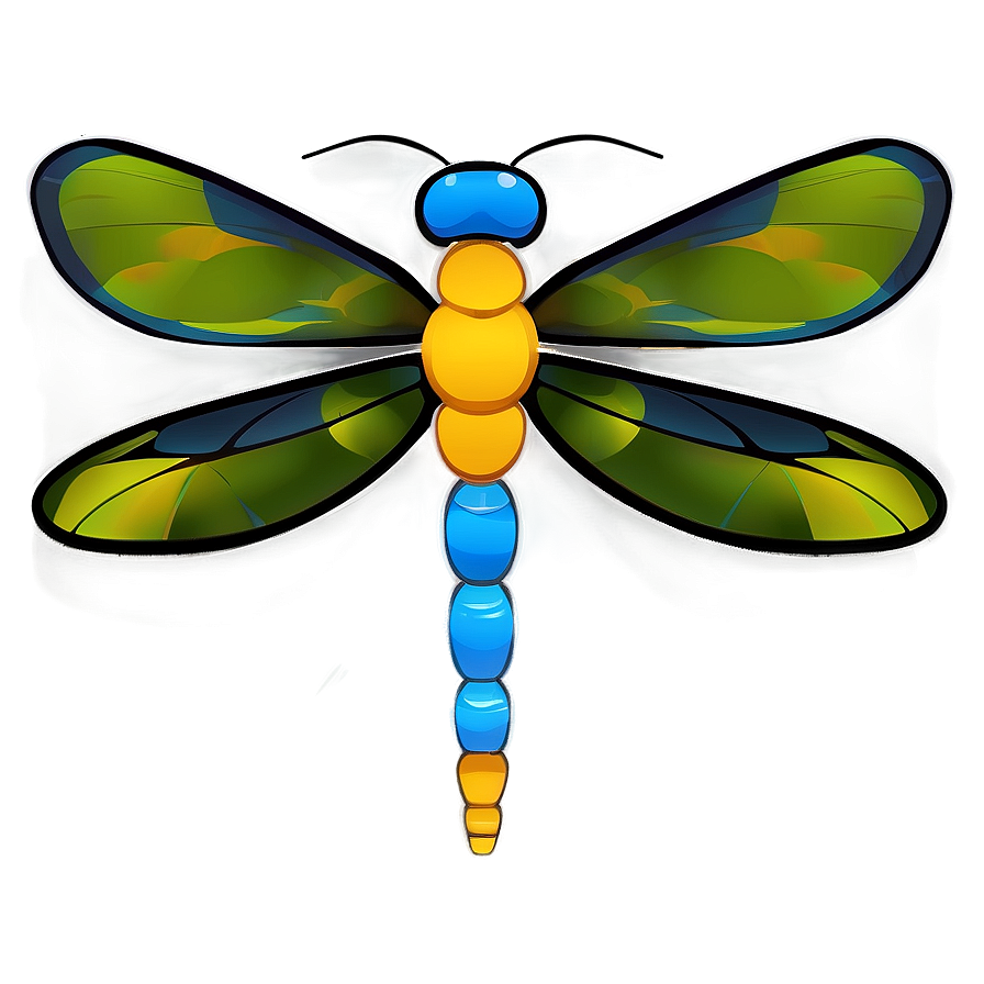 Cartoon Dragonfly Png 68 PNG image