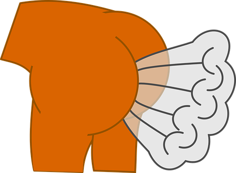 Cartoon Elephant Exhaling PNG image