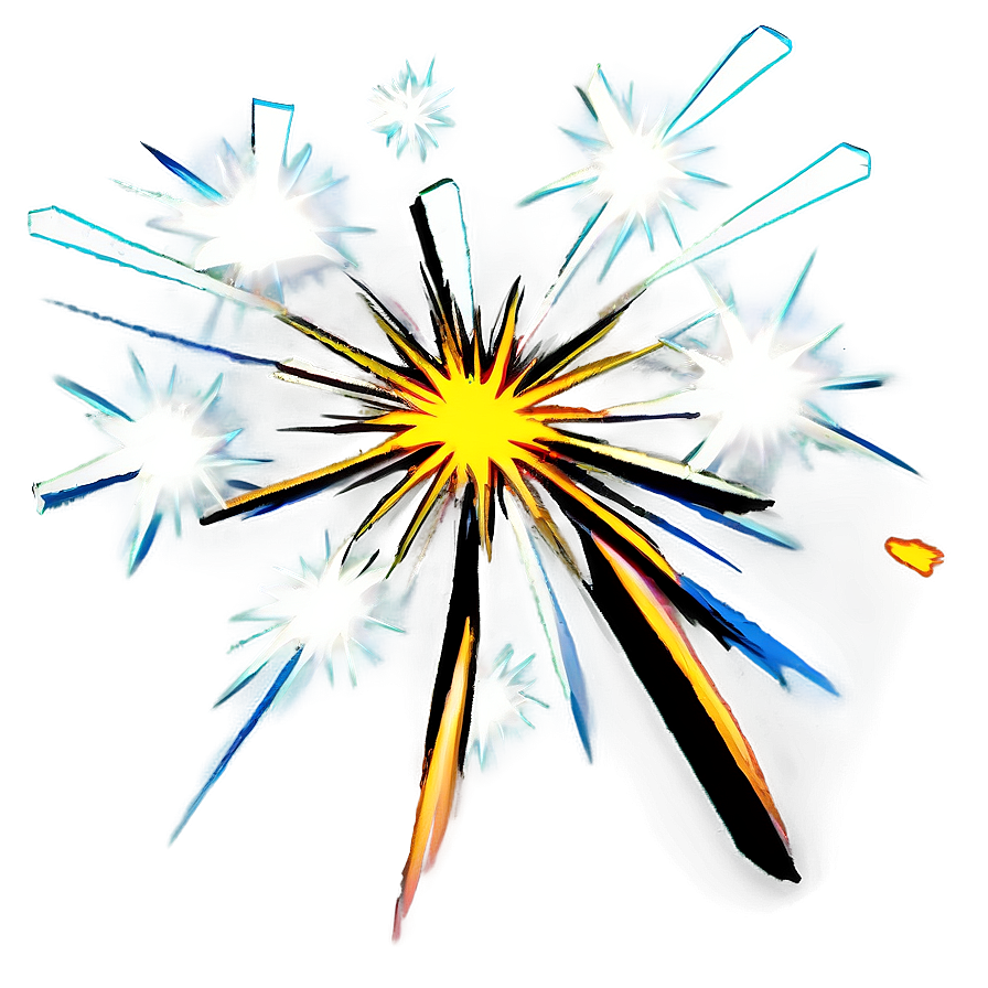 Cartoon Explosion Outline Png 11 PNG image